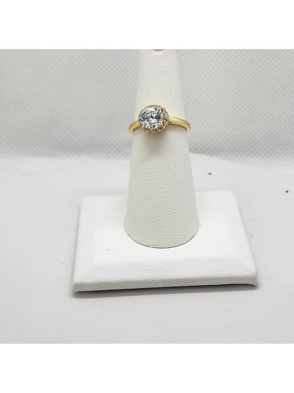 Brand New Sterling Silver 925 Round Gemstones Ring